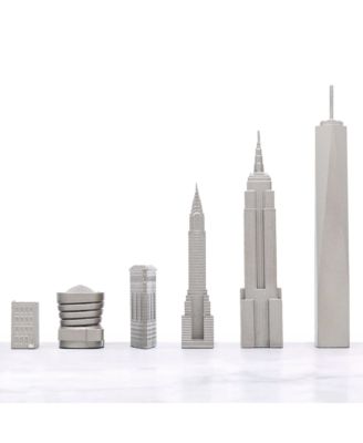 Set Stainless Steel New York Edition with Wood Map Board - Ages 14+