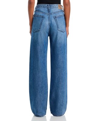 Logan Featherweight High Rise Wide Leg Jeans in River