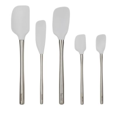 Tovolo Flex-Core Silicone and Stainless Steel 5-Piece Spatula Set