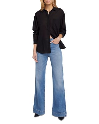 Button Front Cotton Shirt