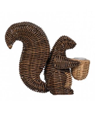 Devon Willow Squirrel Flameless Candle Holder