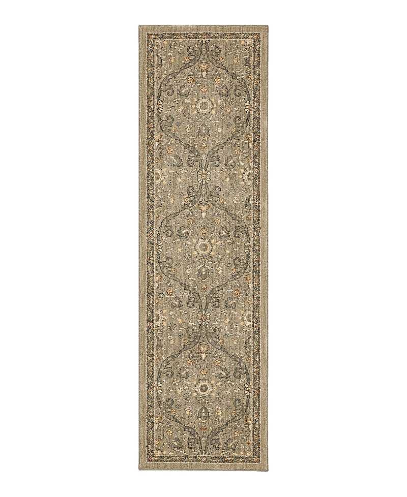 Karastan Euphoria Galway Runner Area Rug, 2'4 X 7'10 In Willow Gre