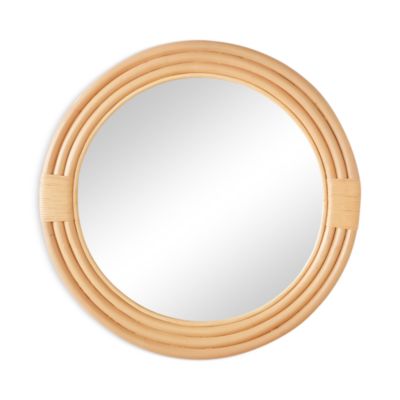 Woven - Pelicano Small Round Mirror