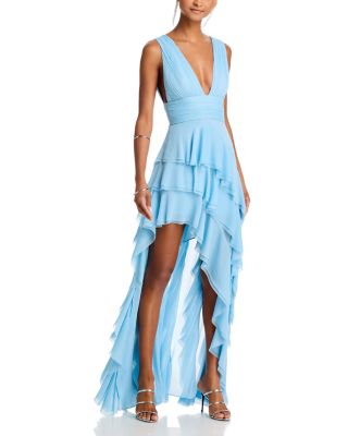 Alice and Olivia - Holly Asymmetric Hem Gown