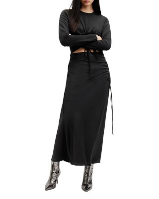 Alexia Ruched Maxi Skirt