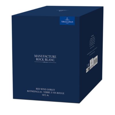 Rock Blanc Red Wine Glass, Set of 4