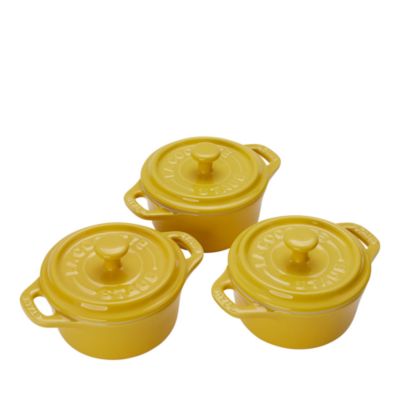 Staub - Mini Cocottes, Set of 3