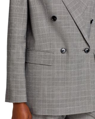 Juseka Plaid Blazer