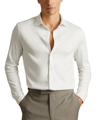 REISS - Viscount Slim Fit Button Front Shirt