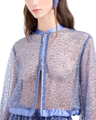 Emporio Armani - Sheer Sequin Jacket - Exclusive