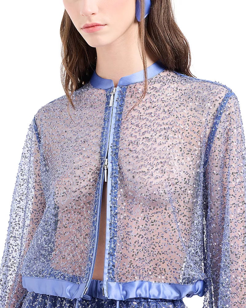 Emporio Armani Sheer Sequin Jacket - Exclusive