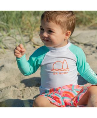  Geo Melon Sustainable Long Sleeve Set - Baby
