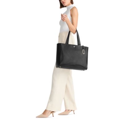 Tumi Voyageur Vail Large Leather Tote | Bloomingdale's