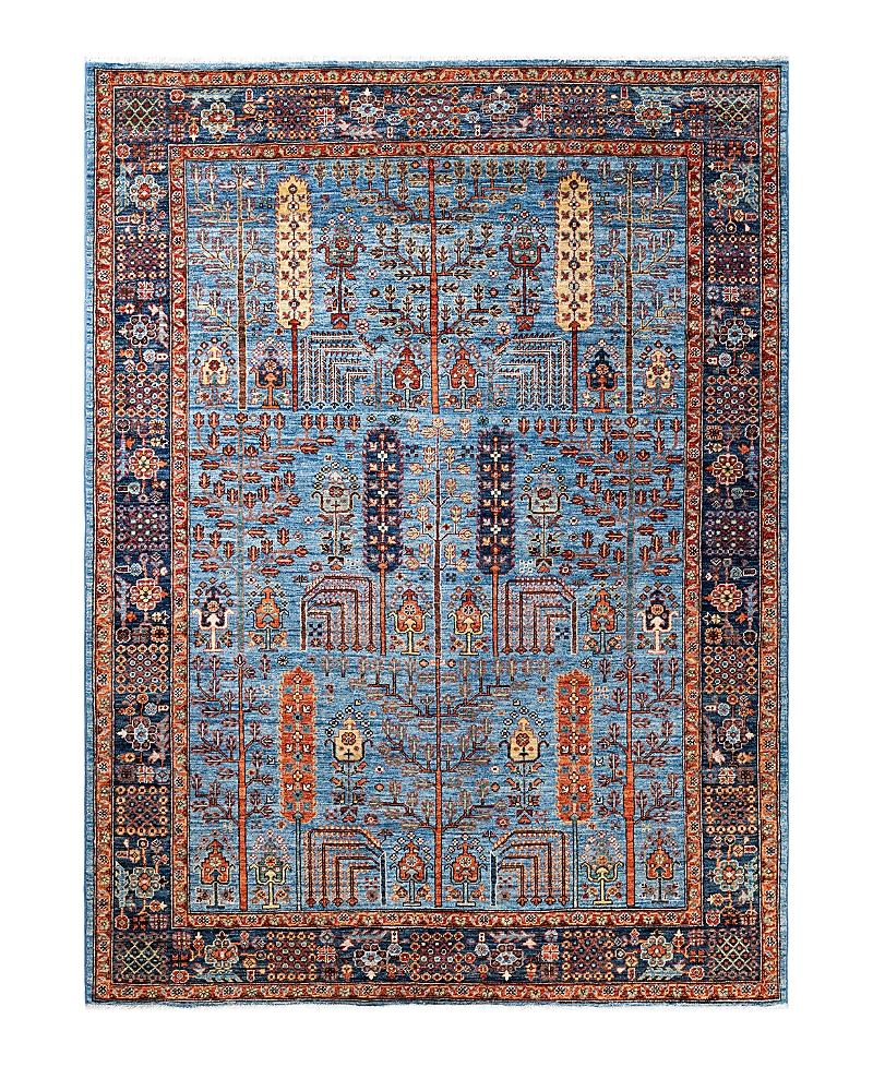Bloomingdale's Serapi M1992 Area Rug, 6'2 X 8'4 In Light Blue