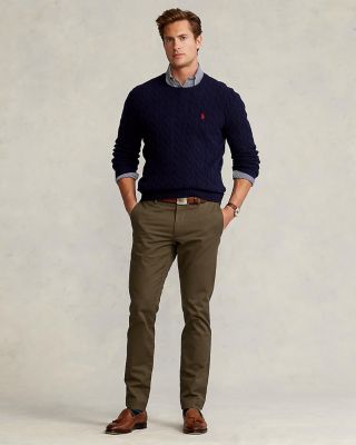 Cotton Stretch Slim Fit Chino Pants