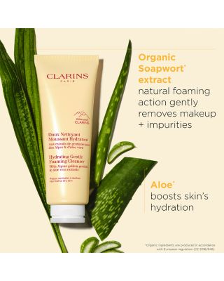 Hydrating Gentle Foaming Face Cleanser with Aloe Vera 4.2 oz.