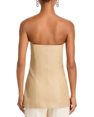 Avani Faux Leather Top