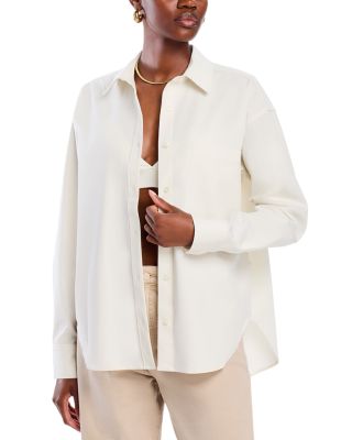 Good American Stretch Poplin Shirt