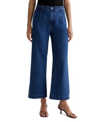 AG - High Rise Wide Leg Ankle Jeans in Midsommar