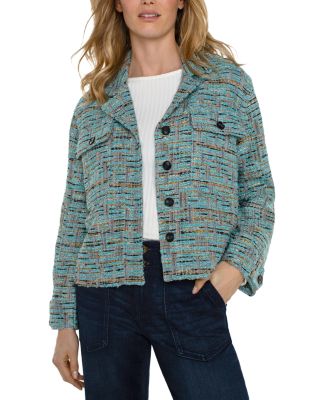 Liverpool Los Angeles - Button Front Boxy Shacket