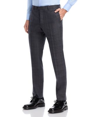 John Varvatos Star USA - Plaid Slim Fit Suit Pants