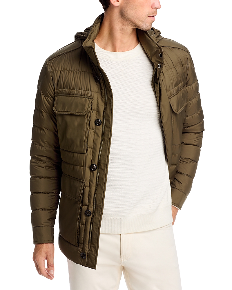 Moncler Fuciade Down Jacket In Green