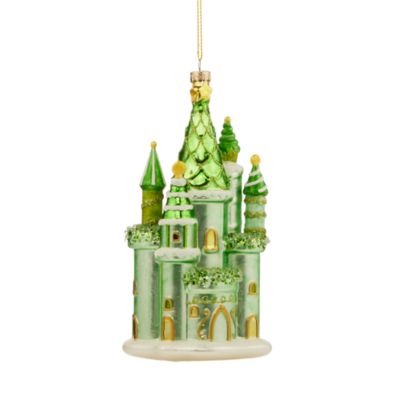 Bloomingdale's - Glass Castle Ornament - Exclusive