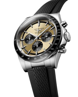 Conquest Sunray Champagne Chronograph, 42mm