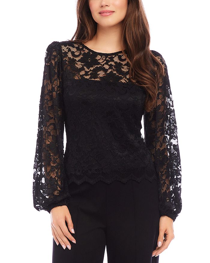 Karen Kane Lace Top | Bloomingdale's