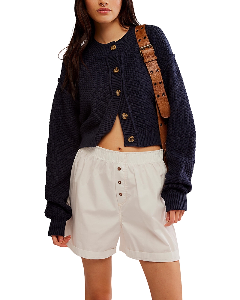 Free People Lila Cotton-Blend Cardigan