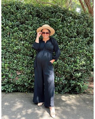 Alma Maternity Jumpsuit