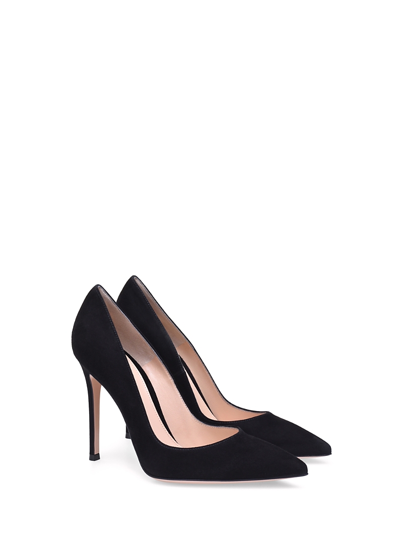 Gianvito Rossi Woman Pumps Black Size 12 Textile Fibers