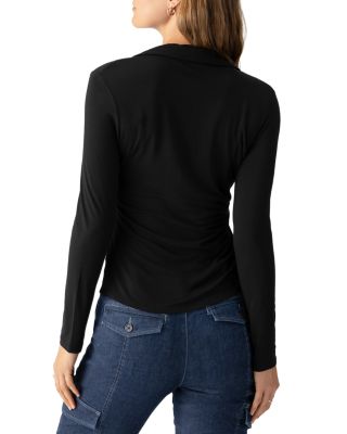 Dreamgirl Ruched Knit Shirt