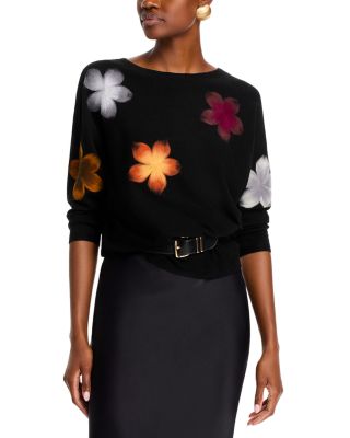 Sioni Floral Dolman Sleeve Sweater Smart Closet