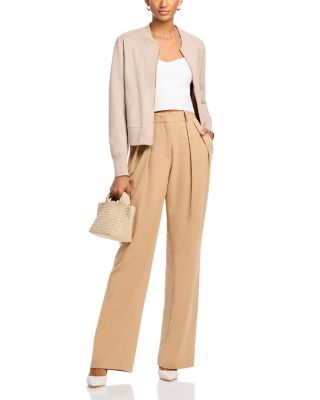 Sioni Zip Front Bomber Jacket | Bloomingdale's