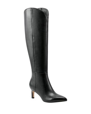 Women s Quinnie Pointed Toe Mid Heel Tall Boots