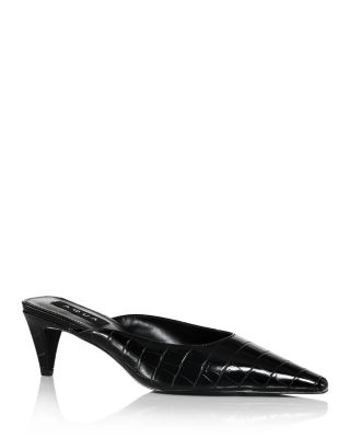 AQUA - Women's Terry Pointed Pumps - Exclusive