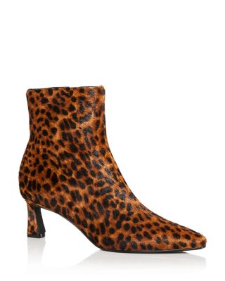 AQUA - Women's Song Calf Hair Booties - Exclusive