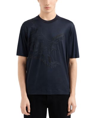 Emporio Armani Embroidered Eagle Tee