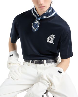 Embroidered Bulldog Tee