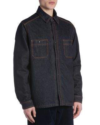 Moncler - Denim Topstitched Shirt