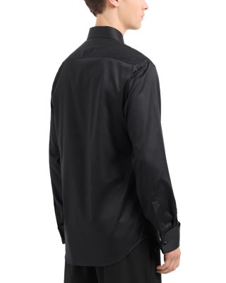 Bib-Front Slim Fit Tuxedo Shirt