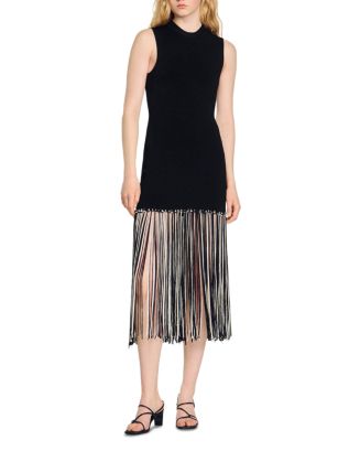 Emine Fringe Hem Dress