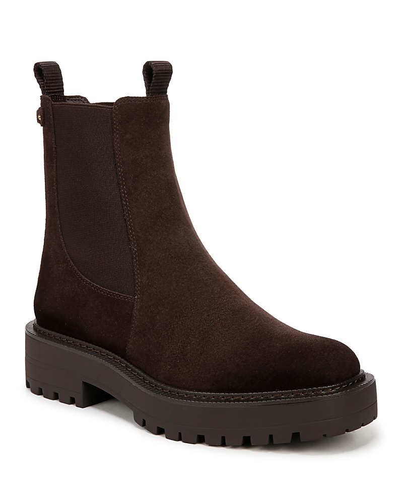 Sam Edelman Laguna Boots Chocolate Brown In Chocolate