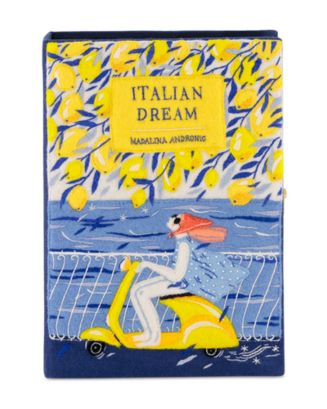 Olympia Le-Tan The Italian Dream Book Clutch Bag