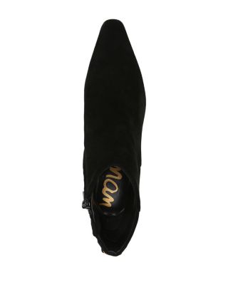 Women&#39;s Saige Pointed Toe Mid Heel Ankle Booties