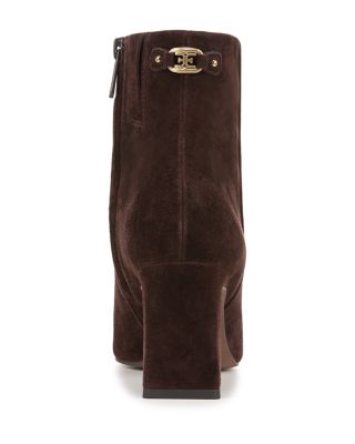 Women's Saige Pointed Toe Mid Heel Ankle Booties