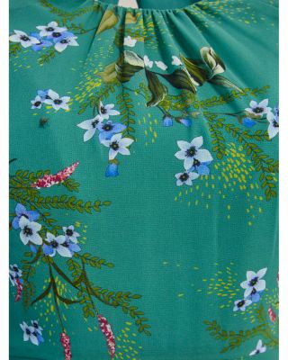 Jaida Floral Print Midi Dress