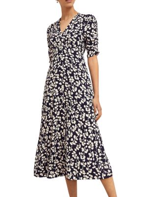 Bonnie Floral Print Midi Dress