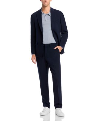 Stretch Wool Slim Fit Suit Pants